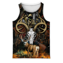 Load image into Gallery viewer, Deer Hunting 3D All Over Printed Hoodie, T-shirt, Long sleeve T-shirt, Tank Top, Short, Zipper Hoodie No.90