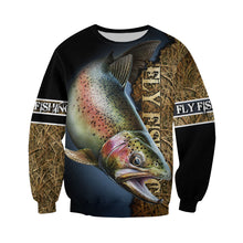Load image into Gallery viewer, Fly Fishing 3D All Over Printed Hoodie, T-shirt, Long sleeve T-shirt, Tank Top, Short, Zipper Hoodie No.133