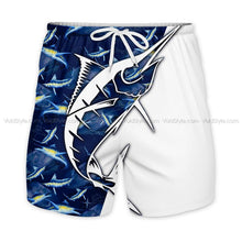 Load image into Gallery viewer, Marlin Fishing 3D All Over Printed Hoodie, T-shirt, Long sleeve T-shirt, Tank Top, Short, Zipper Hoodie No.119