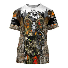 Load image into Gallery viewer, Bow Hunter 3D All Over Printed Hoodie, T-shirt, Long sleeve T-shirt, Tank Top, Short, Zipper Hoodie No.117