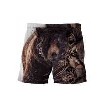 Load image into Gallery viewer, Bear Hunting 3D All Over Printed Hoodie, T-shirt, Long sleeve T-shirt, Tank Top, Short, Zipper Hoodie No.04