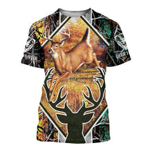 Load image into Gallery viewer, Deer Hunting 3D All Over Printed Hoodie, T-shirt, Long sleeve T-shirt, Tank Top, Short, Zipper Hoodie No.125