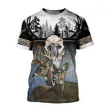 Load image into Gallery viewer, Deer Hunting 3D All Over Printed Hoodie, T-shirt, Long sleeve T-shirt, Tank Top, Short, Zipper Hoodie No.30