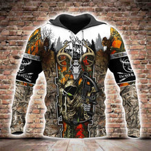 Load image into Gallery viewer, Bow Hunter 3D All Over Printed Hoodie, T-shirt, Long sleeve T-shirt, Tank Top, Short, Zipper Hoodie No.117