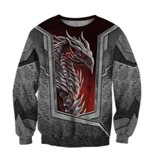 Load image into Gallery viewer, Dragon 3D All Over Printed Hoodie, T-shirt, Long sleeve T-shirt, Tank Top, Short, Zipper Hoodie No.38