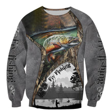Load image into Gallery viewer, Fly Fishing 3D All Over Printed Hoodie, T-shirt, Long sleeve T-shirt, Tank Top, Short, Zipper Hoodie No.85