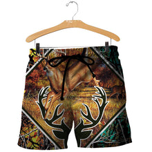 Load image into Gallery viewer, Deer Hunting 3D All Over Printed Hoodie, T-shirt, Long sleeve T-shirt, Tank Top, Short, Zipper Hoodie No.125