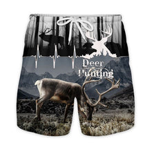 Load image into Gallery viewer, Deer Hunting 3D All Over Printed Hoodie, T-shirt, Long sleeve T-shirt, Tank Top, Short, Zipper Hoodie No.36