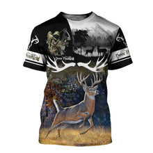 Load image into Gallery viewer, Deer Hunting 3D All Over Printed Hoodie, T-shirt, Long sleeve T-shirt, Tank Top, Short, Zipper Hoodie No.11