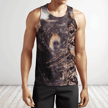Load image into Gallery viewer, Bear Hunting 3D All Over Printed Hoodie, T-shirt, Long sleeve T-shirt, Tank Top, Short, Zipper Hoodie No.04