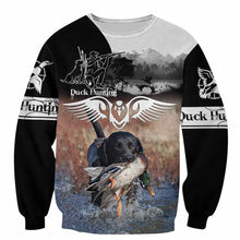 Load image into Gallery viewer, Duck Hunting 3D All Over Printed Hoodie, T-shirt, Long sleeve T-shirt, Tank Top, Short, Zipper Hoodie No.13