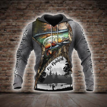 Load image into Gallery viewer, Fly Fishing 3D All Over Printed Hoodie, T-shirt, Long sleeve T-shirt, Tank Top, Short, Zipper Hoodie No.85
