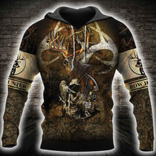 Load image into Gallery viewer, Bow Hunting 3D All Over Printed Hoodie, T-shirt, Long sleeve T-shirt, Tank Top, Short, Zipper Hoodie No.65