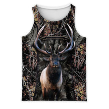 Load image into Gallery viewer, Deer Hunting 3D All Over Printed Hoodie, T-shirt, Long sleeve T-shirt, Tank Top, Short, Zipper Hoodie No.63
