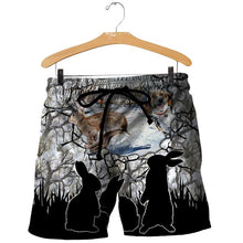 Load image into Gallery viewer, Rabbit Hunting 3D All Over Printed Hoodie, T-shirt, Long sleeve T-shirt, Tank Top, Short, Zipper Hoodie No.86