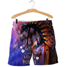Load image into Gallery viewer, Horse 3D All Over Printed Hoodie, T-shirt, Long sleeve T-shirt, Tank Top, Short, Zipper Hoodie No.41