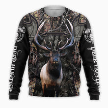 Load image into Gallery viewer, Deer Hunting 3D All Over Printed Hoodie, T-shirt, Long sleeve T-shirt, Tank Top, Short, Zipper Hoodie No.63