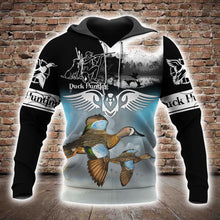 Load image into Gallery viewer, Duck Hunting 3D All Over Printed Hoodie, T-shirt, Long sleeve T-shirt, Tank Top, Short, Zipper Hoodie No.15