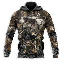 Load image into Gallery viewer, Beautiful Deer 3D All Over Printed Hoodie, T-shirt, Long sleeve T-shirt, Tank Top, Short, Zipper Hoodie No.106