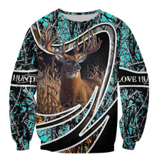 Load image into Gallery viewer, Love Hunting 3D All Over Printed Hoodie, T-shirt, Long sleeve T-shirt, Tank Top, Short, Zipper Hoodie No.92