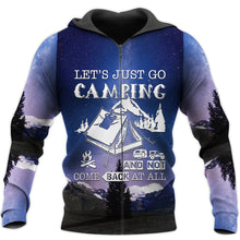 Load image into Gallery viewer, Love Camping 3D All Over Printed Hoodie, T-shirt, Long sleeve T-shirt, Tank Top, Short, Zipper Hoodie No.42