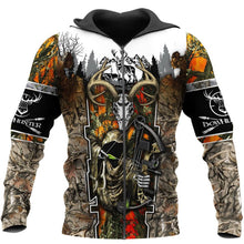 Load image into Gallery viewer, Bow Hunter 3D All Over Printed Hoodie, T-shirt, Long sleeve T-shirt, Tank Top, Short, Zipper Hoodie No.117