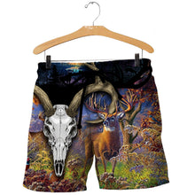 Load image into Gallery viewer, Deer Hunting 3D All Over Printed Hoodie, T-shirt, Long sleeve T-shirt, Tank Top, Short, Zipper Hoodie No.49