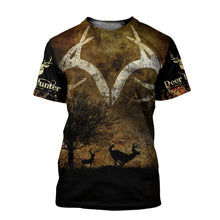 Load image into Gallery viewer, Deer Hunting 3D All Over Printed Hoodie, T-shirt, Long sleeve T-shirt, Tank Top, Short, Zipper Hoodie No.74