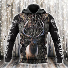 Load image into Gallery viewer, Deer Hunting 3D All Over Printed Hoodie, T-shirt, Long sleeve T-shirt, Tank Top, Short, Zipper Hoodie No.63