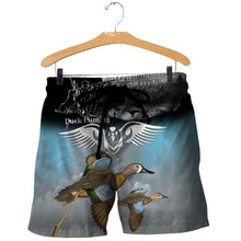 Load image into Gallery viewer, Duck Hunting 3D All Over Printed Hoodie, T-shirt, Long sleeve T-shirt, Tank Top, Short, Zipper Hoodie No.15