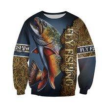 Load image into Gallery viewer, Fly Fishing 3D All Over Printed Hoodie, T-shirt, Long sleeve T-shirt, Tank Top, Short, Zipper Hoodie No.131