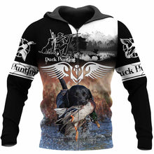 Load image into Gallery viewer, Duck Hunting 3D All Over Printed Hoodie, T-shirt, Long sleeve T-shirt, Tank Top, Short, Zipper Hoodie No.13