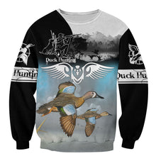Load image into Gallery viewer, Duck Hunting 3D All Over Printed Hoodie, T-shirt, Long sleeve T-shirt, Tank Top, Short, Zipper Hoodie No.15