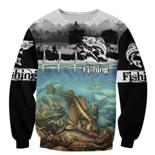 Load image into Gallery viewer, Fishing 3D All Over Printed Hoodie, T-shirt, Long sleeve T-shirt, Tank Top, Short, Zipper Hoodie No.81
