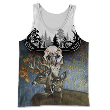 Load image into Gallery viewer, Deer Hunting 3D All Over Printed Hoodie, T-shirt, Long sleeve T-shirt, Tank Top, Short, Zipper Hoodie No.30
