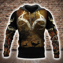 Load image into Gallery viewer, Deer Hunting 3D All Over Printed Hoodie, T-shirt, Long sleeve T-shirt, Tank Top, Short, Zipper Hoodie No.74