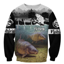 Load image into Gallery viewer, Fishing 3D All Over Printed Hoodie, T-shirt, Long sleeve T-shirt, Tank Top, Short, Zipper Hoodie No.115