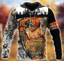 Load image into Gallery viewer, Deer Hunting 3D All Over Printed Hoodie, T-shirt, Long sleeve T-shirt, Tank Top, Short, Zipper Hoodie No.14
