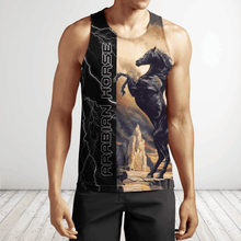 Load image into Gallery viewer, Horse 3D All Over Printed Hoodie, T-shirt, Long sleeve T-shirt, Tank Top, Short, Zipper Hoodie No.03