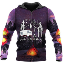 Load image into Gallery viewer, Love Camping 3D All Over Printed Hoodie, T-shirt, Long sleeve T-shirt, Tank Top, Short, Zipper Hoodie No.26