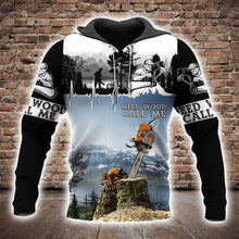 Load image into Gallery viewer, Need Wood Call Me 3D All Over Printed Hoodie, T-shirt, Long sleeve T-shirt, Tank Top, Short, Zipper Hoodie No.76