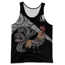 Load image into Gallery viewer, Rooster 3D All Over Printed Hoodie, T-shirt, Long sleeve T-shirt, Tank Top, Short, Zipper Hoodie No.02