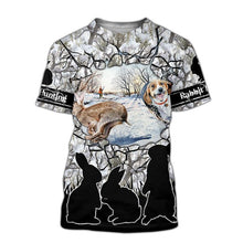 Load image into Gallery viewer, Rabbit Hunting 3D All Over Printed Hoodie, T-shirt, Long sleeve T-shirt, Tank Top, Short, Zipper Hoodie No.86
