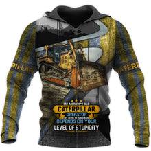 Load image into Gallery viewer, Beautiful Excavator 3D All Over Printed Hoodie, T-shirt, Long sleeve T-shirt, Tank Top, Short, Zipper Hoodie No.94
