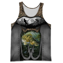 Load image into Gallery viewer, Walleye Fishing 3D All Over Printed Hoodie, T-shirt, Long sleeve T-shirt, Tank Top, Short, Zipper Hoodie No.75
