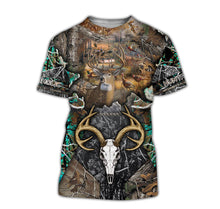 Load image into Gallery viewer, Deer Huntaholic 3D All Over Printed Hoodie, T-shirt, Long sleeve T-shirt, Tank Top, Short, Zipper Hoodie No.06
