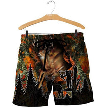 Load image into Gallery viewer, Deer Hunting Orange 3D All Over Printed Hoodie, T-shirt, Long sleeve T-shirt, Tank Top, Short, Zipper Hoodie No.98

