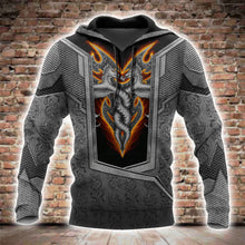 Load image into Gallery viewer, Dragon 3D All Over Printed Hoodie, T-shirt, Long sleeve T-shirt, Tank Top, Short, Zipper Hoodie No.40
