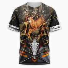 Load image into Gallery viewer, Bow Hunting 3D All Over Printed Hoodie, T-shirt, Long sleeve T-shirt, Tank Top, Short, Zipper Hoodie No.53
