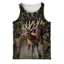 Load image into Gallery viewer, Deer Hunting 3D All Over Printed Hoodie, T-shirt, Long sleeve T-shirt, Tank Top, Short, Zipper Hoodie No.28
